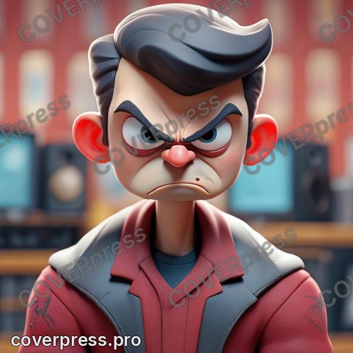 В стиле 3D-Мультфильм: лицо героя по плечи