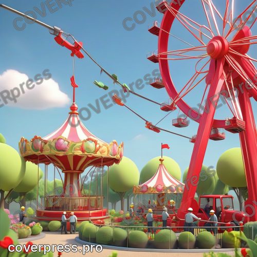 В стиле 3D-Мультфильм: яркий дневной свет