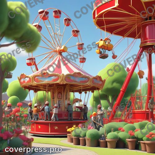 В стиле 3D-Мультфильм: яркий дневной свет