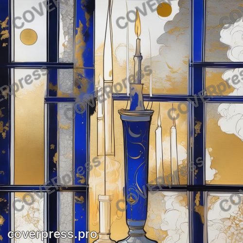 Арт в стиле Амано: граф, летучая мышь и карета