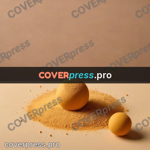 Clay figurine: ball of dough on flour