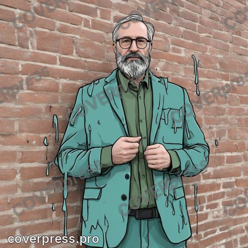 Дудл на фото: художница, этюдник и палитра