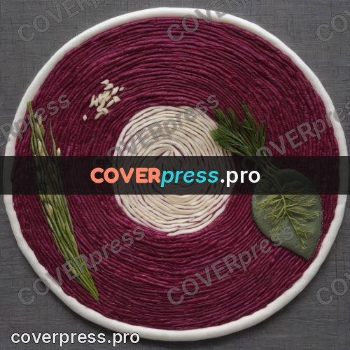 Embroidery design: bowl of beetroot soup