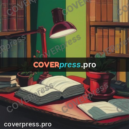 Kiki Delivery Service drawing: lamp and books on a desk