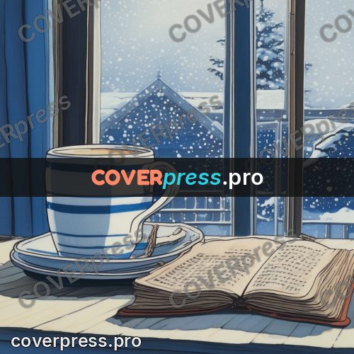 Kiki Delivery Service drawing: cup and book by a window