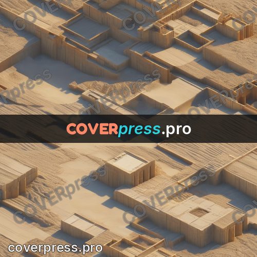 3d diorama: sand walls and terraces