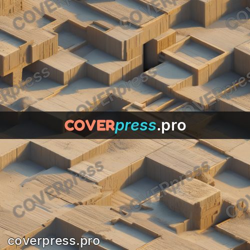 3d diorama: sand walls and terraces