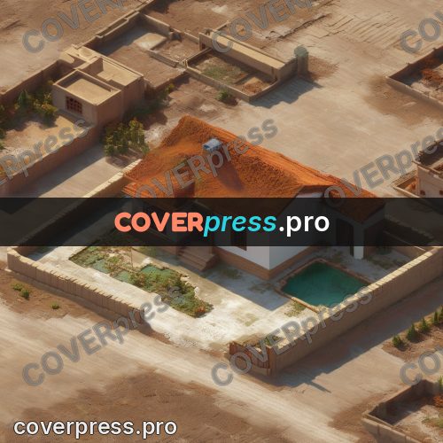 3d diorama: house with a tiled roof