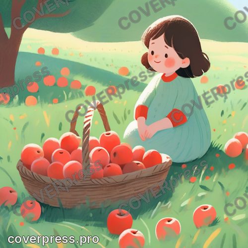 В стиле Книжка малышам: мягкая детская книжная иллюстрация, плоские заливки, пастель