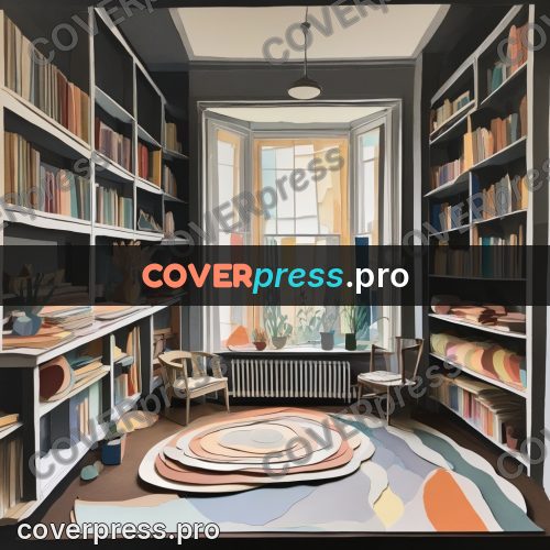 Paper craft design: shelves with oval plates