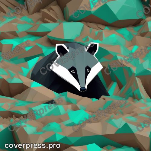 Полигональный рисунок: лиса, ёжик и белка