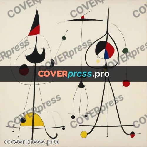 Miro style drawing: thin stems with rounds