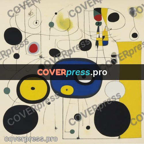 Miro style drawing: yellow rounds and black dots