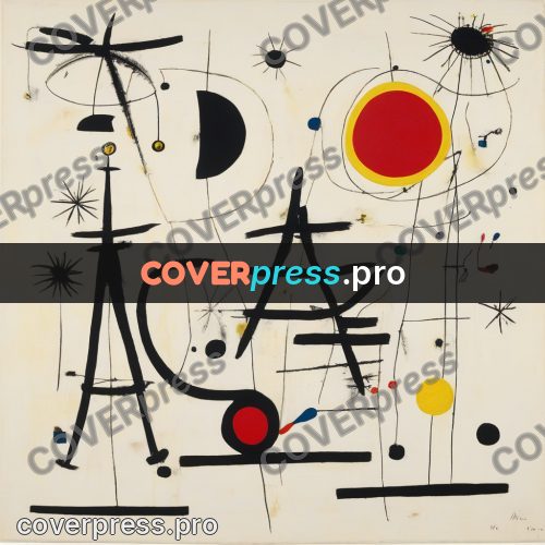 Miro style drawing: yellow and red rounds