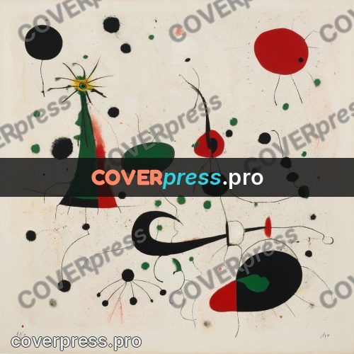 Miro style drawing: red oval and green patches
