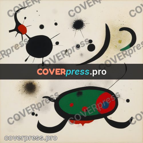 Miro style drawing: red oval and green patches