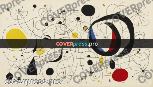 Miro style drawing: black ovals and yellow rounds