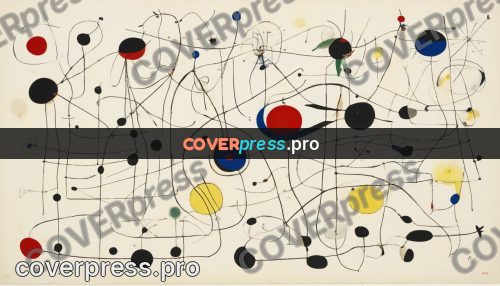 Miro style drawing: lines with red rounds