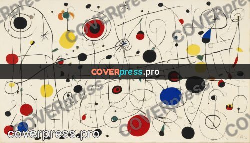 Miro style drawing: lines with red rounds