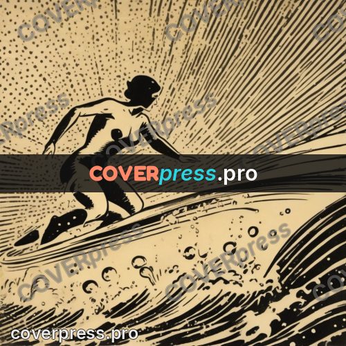 Vintage comic drawing: rays and splashes on a sheet