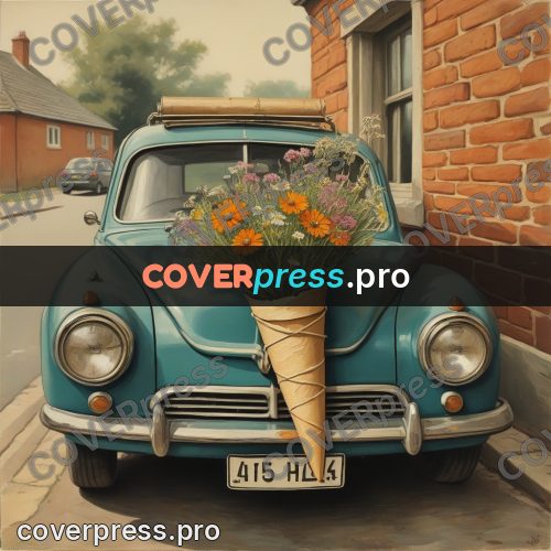 Pin up illustration: bunch of wild flowers