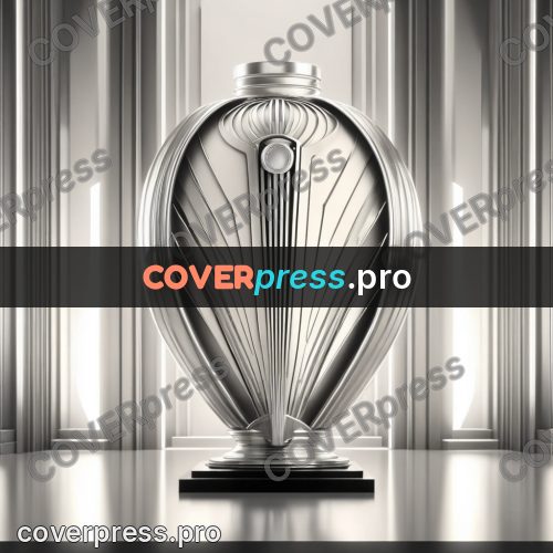 Art deco illustration: vase on a pedestal
