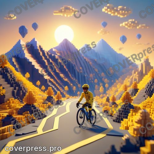 Персонаж из кубиков: футболист, скейтбордист и лыжник